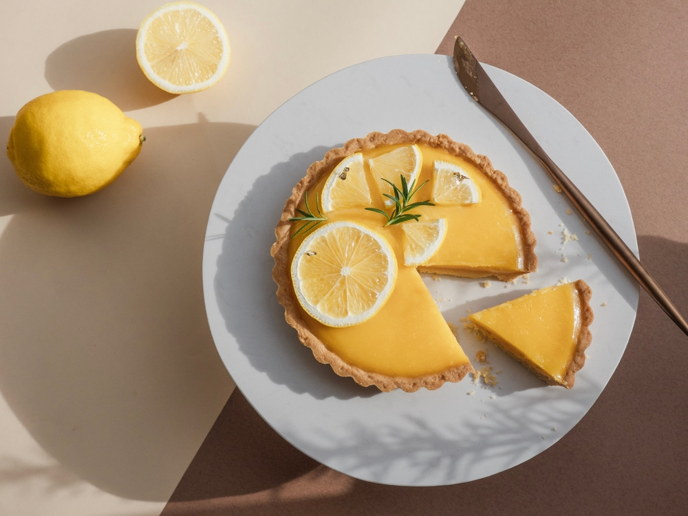 Recette de la tarte au citron légère