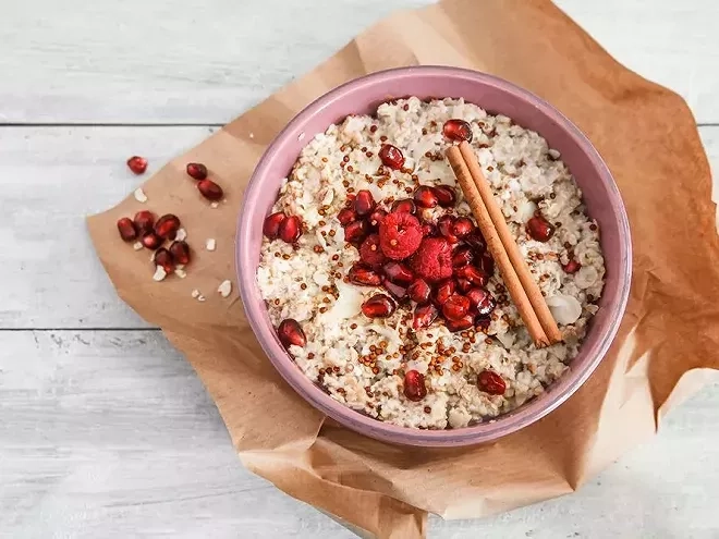 Recette légère du quinoa au lait