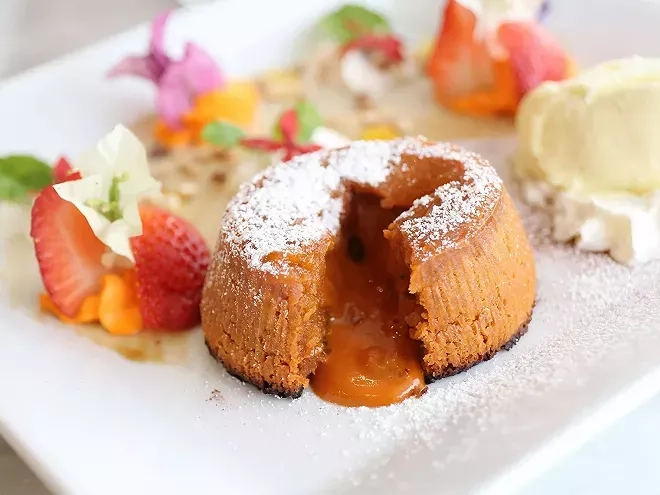 Recette légère du fondant au caramel au beurre salé