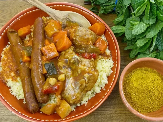 Recette du couscous royal léger