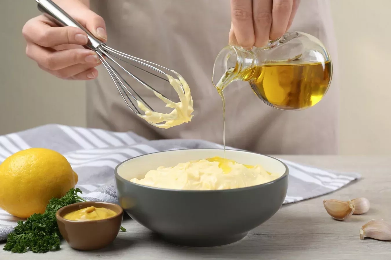 Recette de la mayonnaise sans œuf