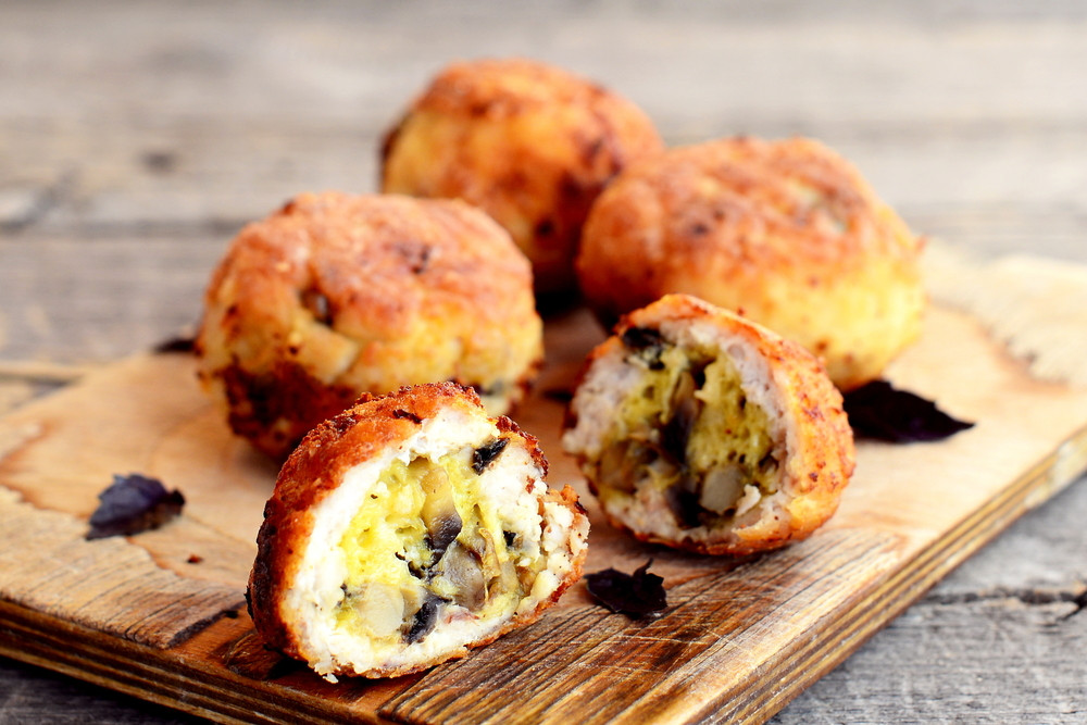 Recette de croquettes légères aux champignons