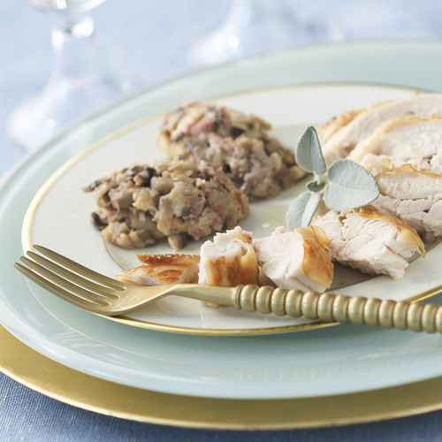 Recette du Suprême de chapon aux champignons 