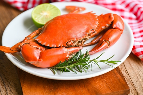 Le crabe est-il calorique ?