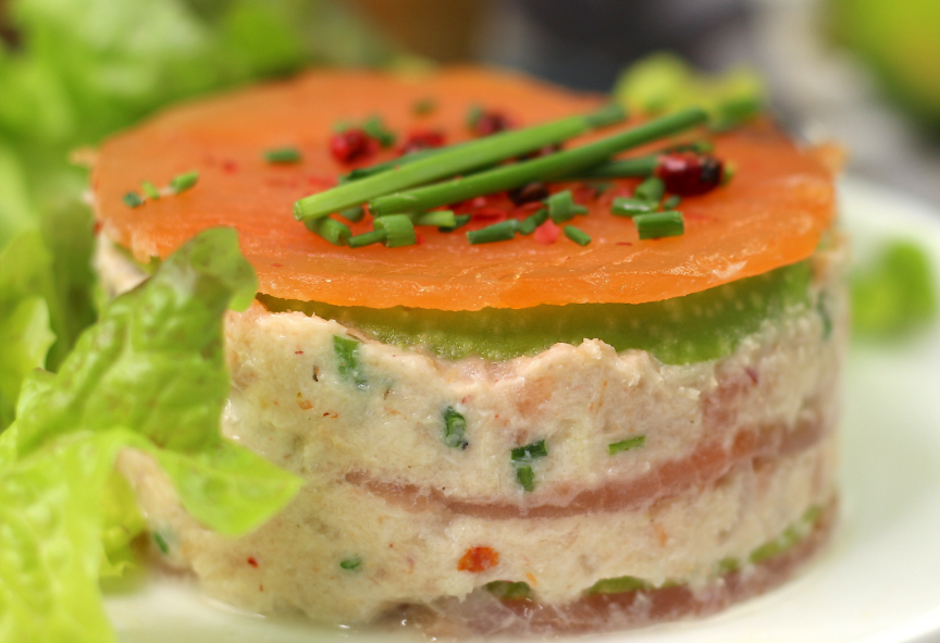 Recette de Millefeuille de crabe 