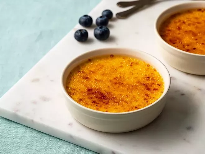 Recette de la crème catalane légère