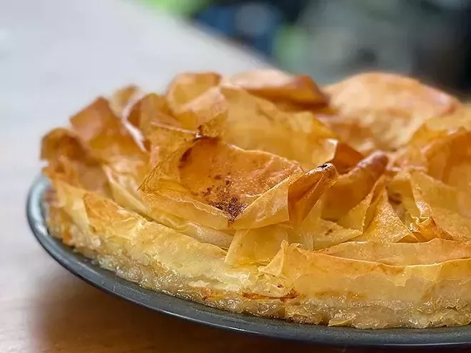 Recette de croustade aux pommes 