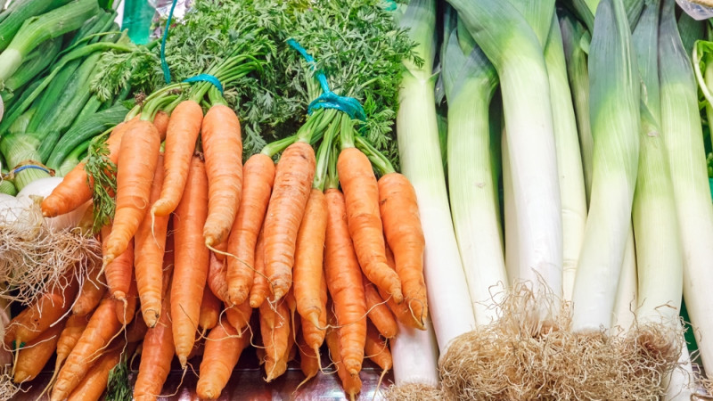 Les légumes de saison du mois de mars