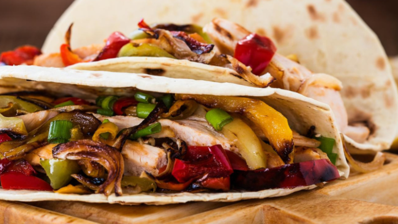 Recette de fajitas au poulet 