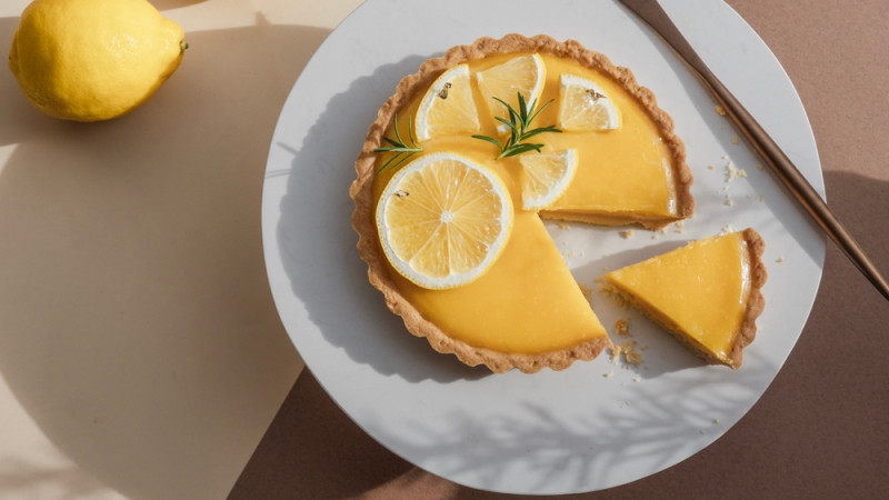 Recette de la tarte au citron légère