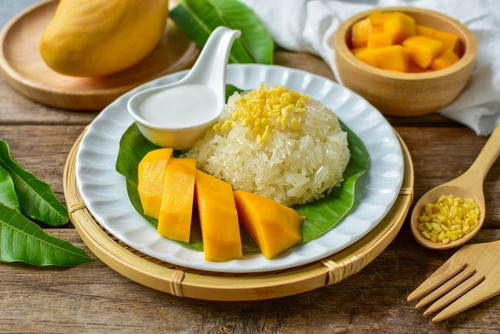 Recette du Mango Sticky Rice 