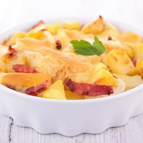 Recette de la tartiflette au Air Fryer : fondant et croustillant à la fois