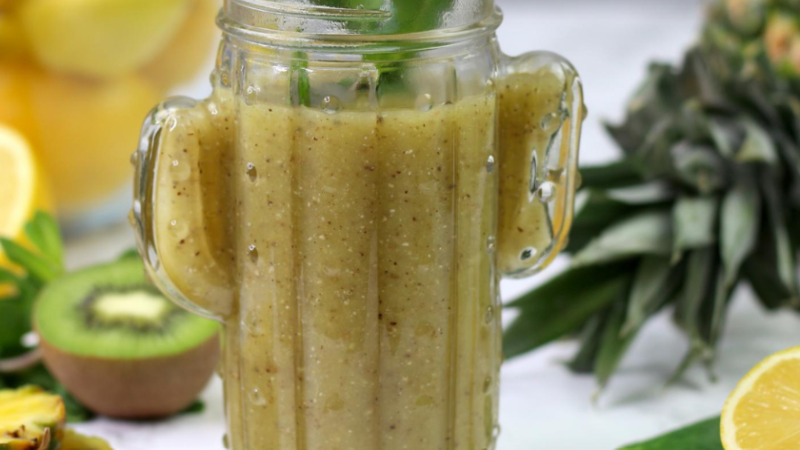 Recette de Smoothie detox au thé vert 