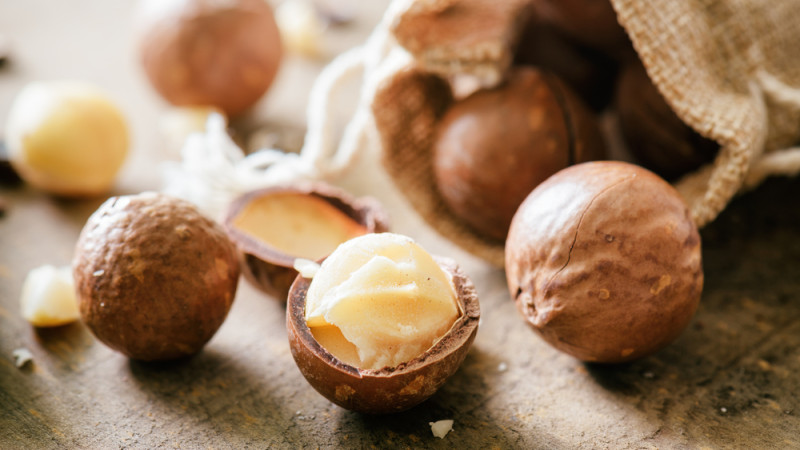 Les bienfaits des noix de macadamia 