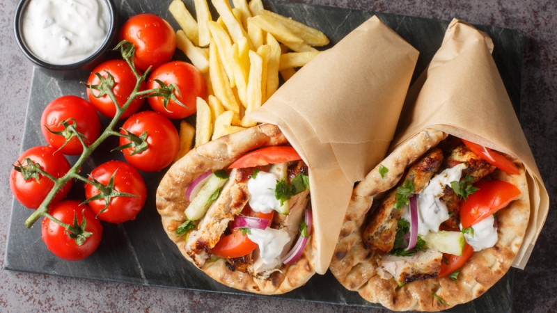 Recette de gyros grecs