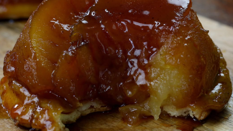 Recette de tarte tatin aux pommes