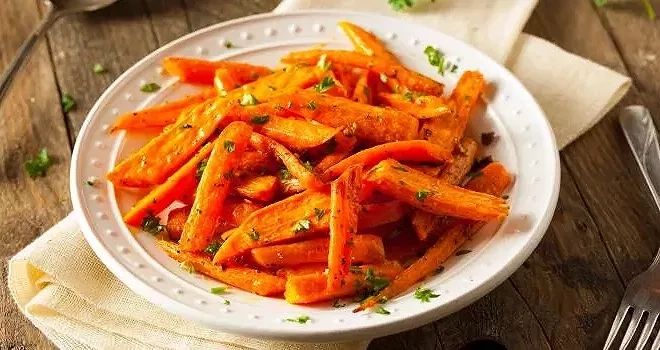 Recette de frites de carottes légères