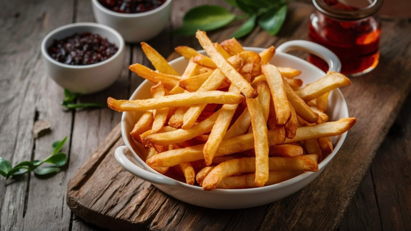 Comment bien réchauffer des frites ?