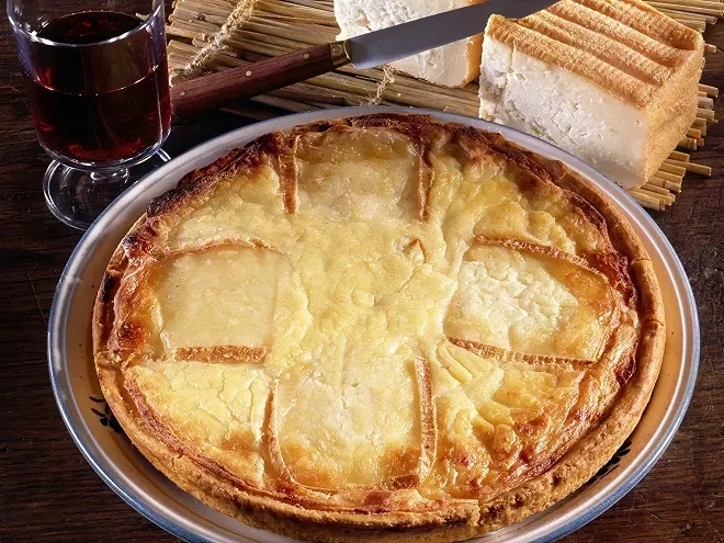 Recette de la tarte légère au Maroilles