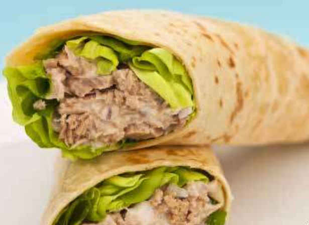 Recette de Wrap au thon