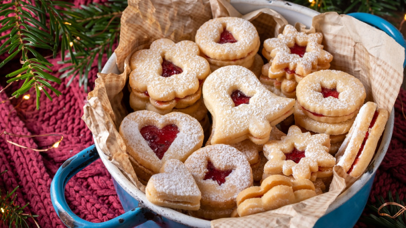 Comment faire des sablés linzer à la confiture ?