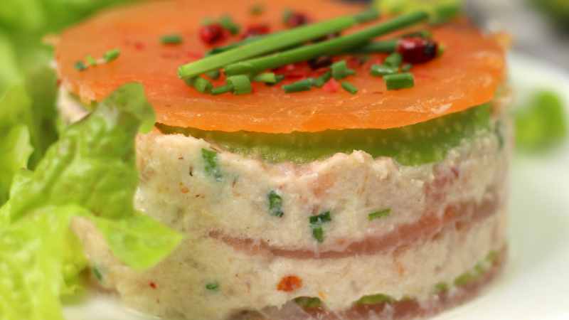 Recette de Millefeuille de crabe 