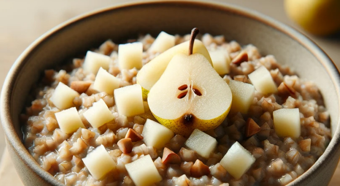 Recette de Porridge de sarrasin aux poires