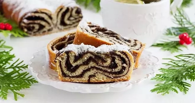 Recette de bûche de Noël vegan 