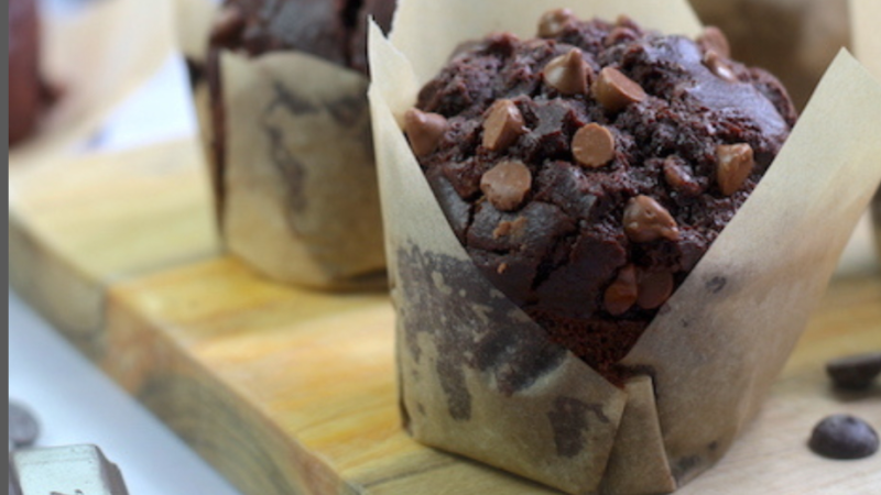 Recette de muffins vegan au chocolat 