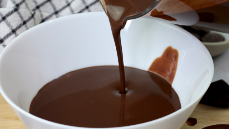 Recette de sauce au chocolat qui ne durcit pas