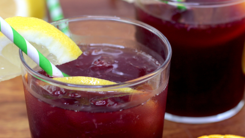 Recette de sangria légère