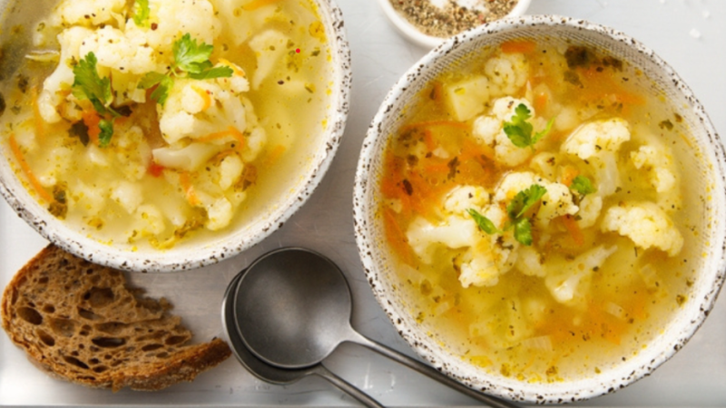 Bouillon de légumes détoxifiant