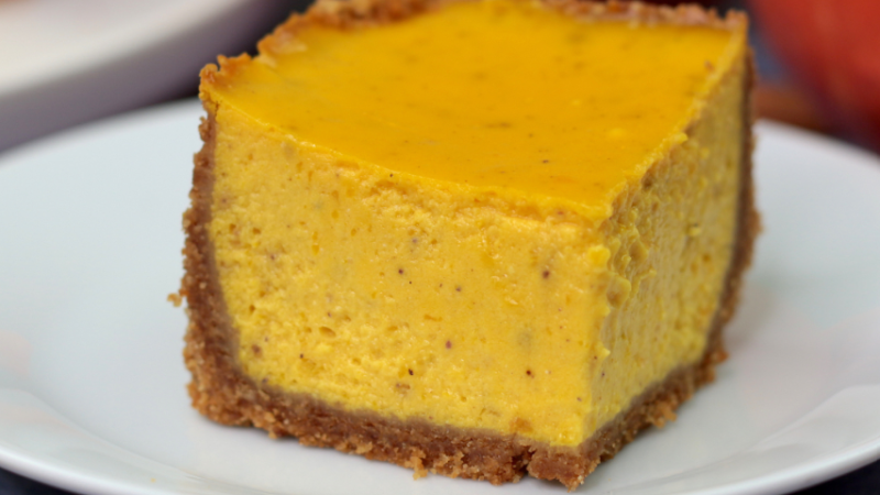 Recette de cheesecake au potiron 