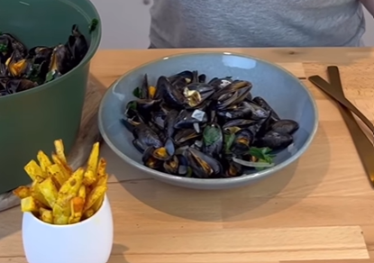 Recette des moules-frites