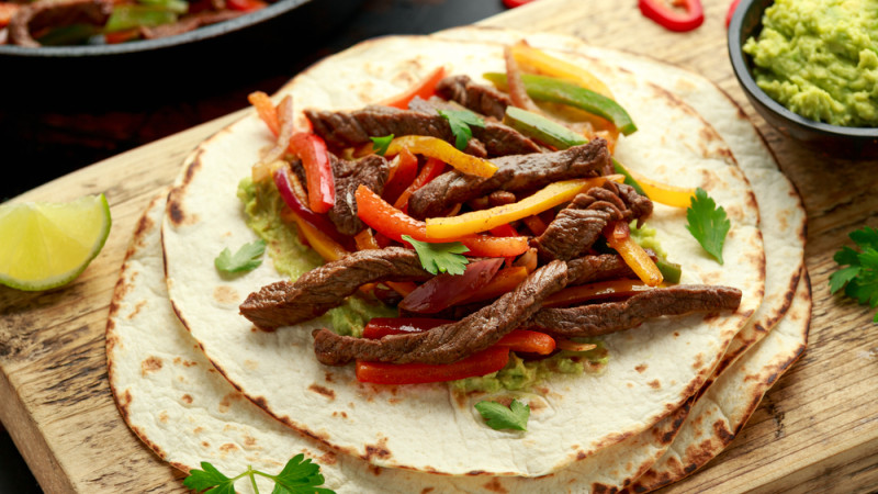 10 recettes légères de fajitas 