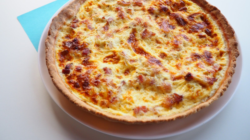 Comment alléger une quiche lorraine ?