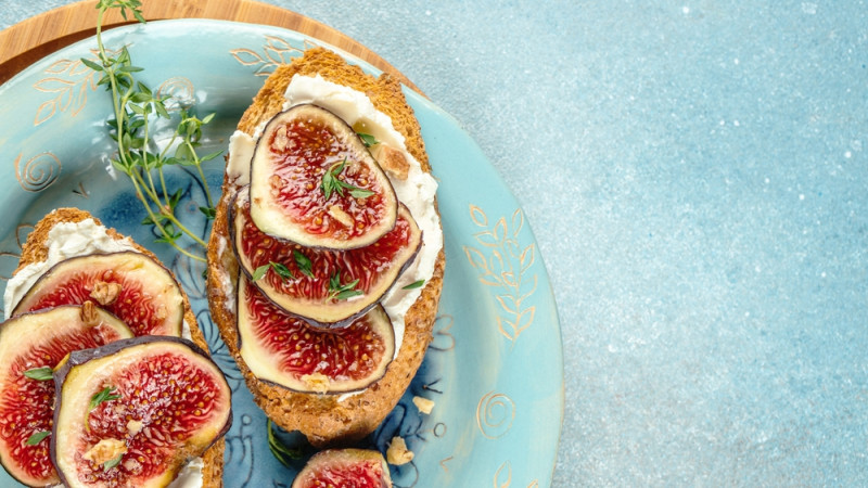 Recette de canapé aux figues