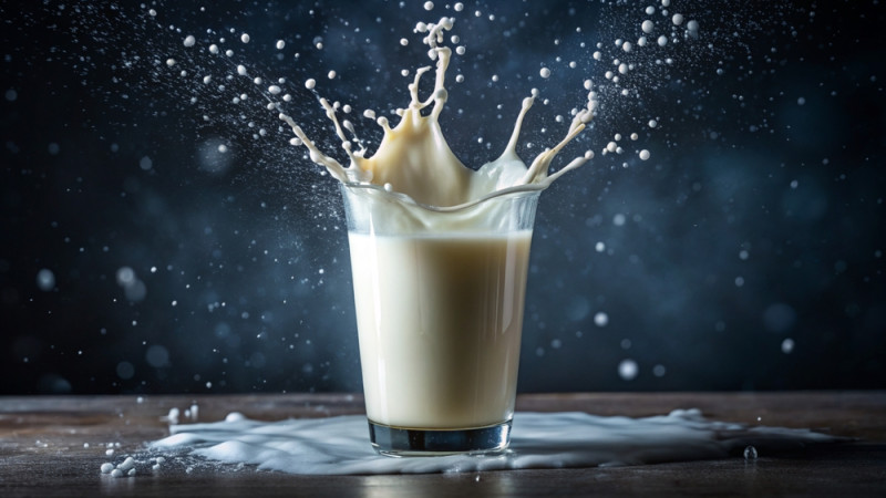 Combien de protéines dans un verre de lait ? 