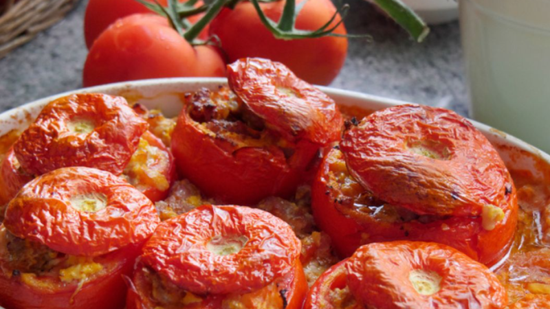 Recette de tomates farcies au boeuf 