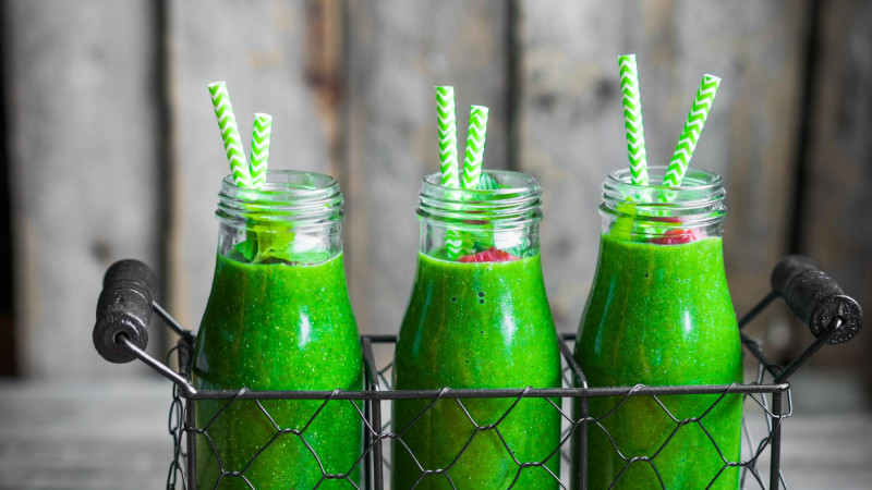 Le smoothie vert tonique