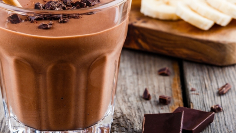 Recette de Smoothie chocolat café