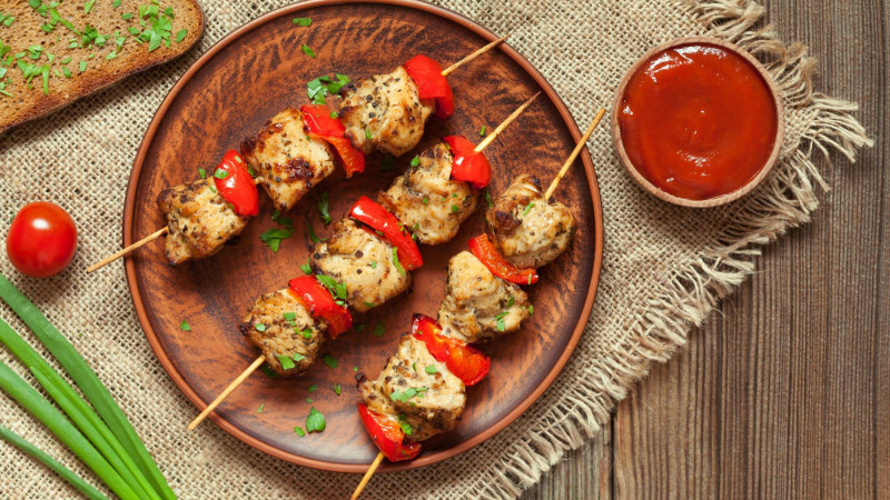 Brochettes Healthy pour BBQ