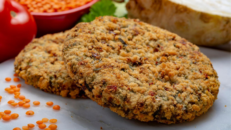 Les galettes lentilles quinoa