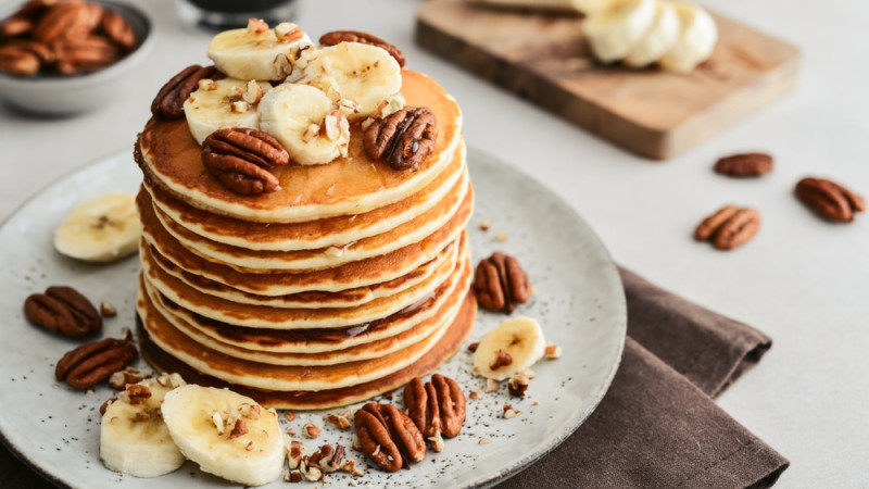 Recette rapide et facile de pancakes healthy