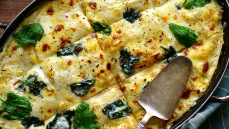 Recette de Lasagnes aux champignons 