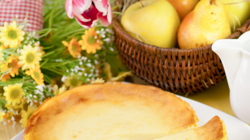 Gâteau léger au fromage blanc