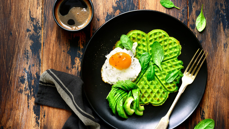 Recette des gaufres au brocoli