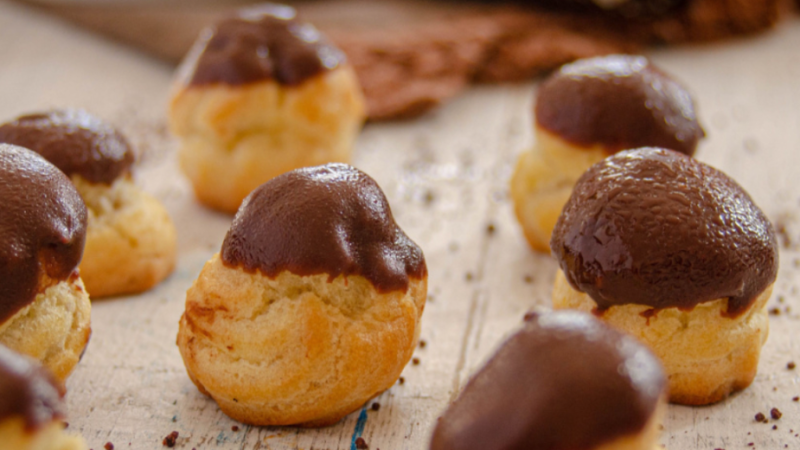 La recette des choux au chocolat 