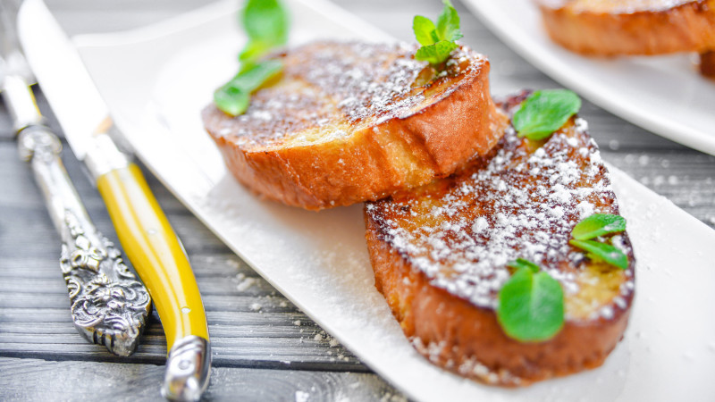 Recette du pain perdu à la noix de coco