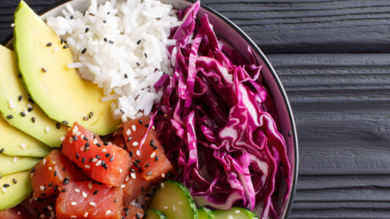 Recette de Poke bowl printanier 